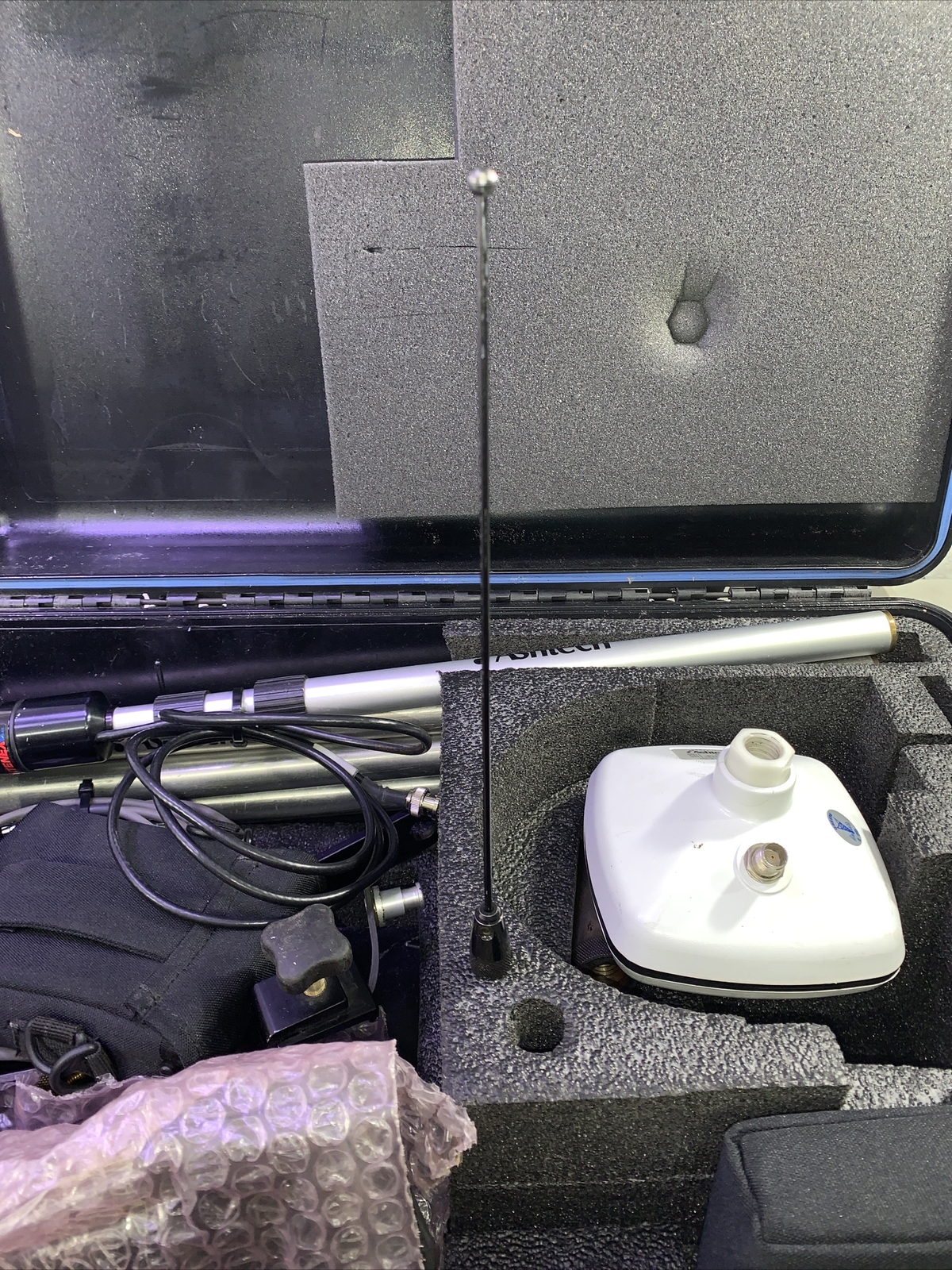 Ashtech MGL-3 and Husky FS/2 with Ashtech Antenex antenna