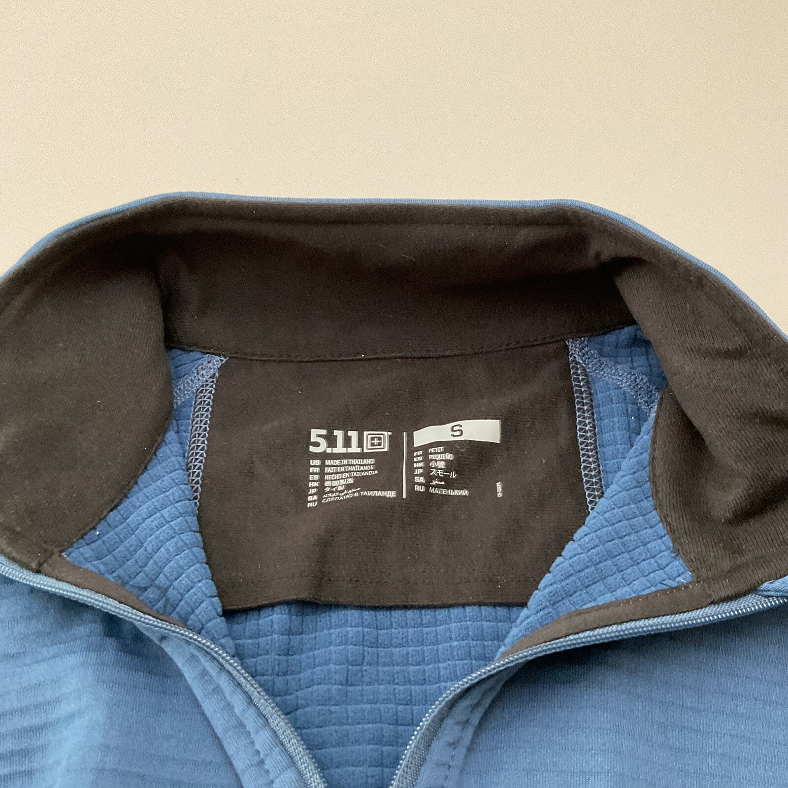 5.11 Tactical Women’s Stratos 1/4 Zip Pullover 62417 - Ensign Blue, Small