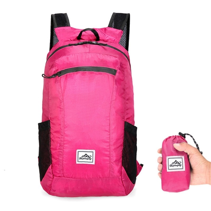 Hiking Daypack Ultralightweight Packable Backpack Splashproof Foldable Pack