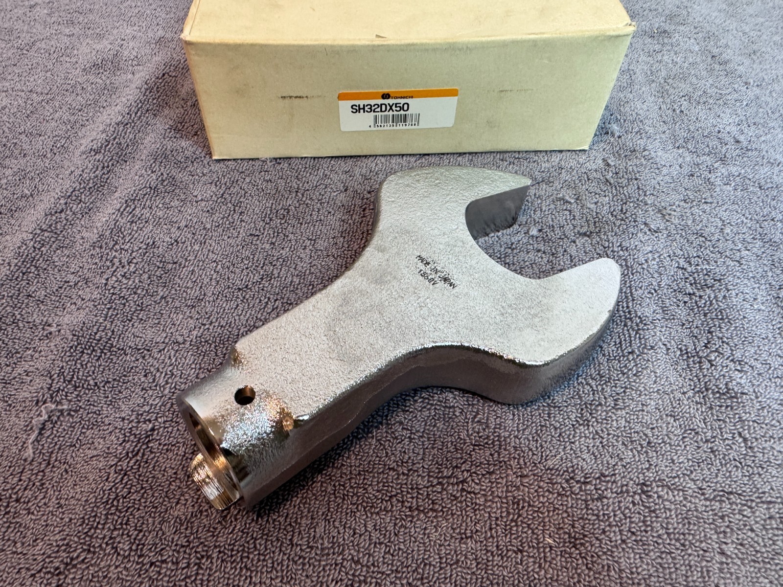 NIB - Genuine TOHNICHI 50mm Torque Head (SH32DX50) Interchangeable, Open Spanner