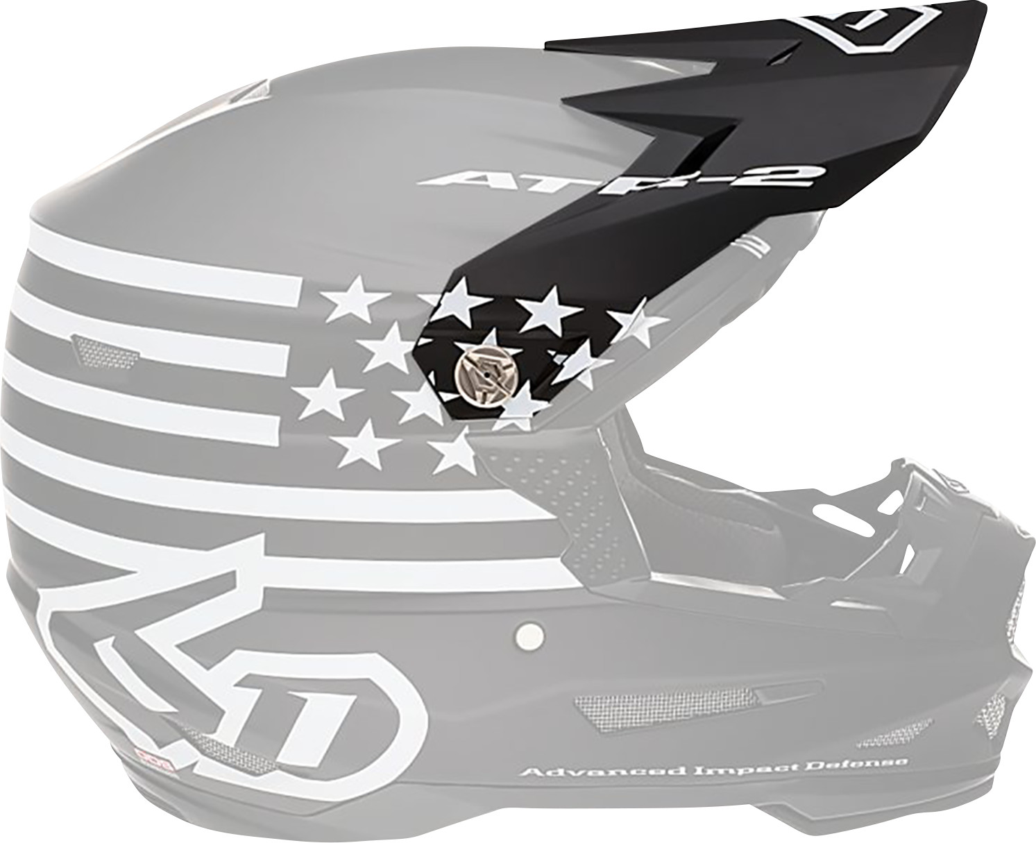 6D HELMETS ATR-2 Helmet Visor Tactical Black