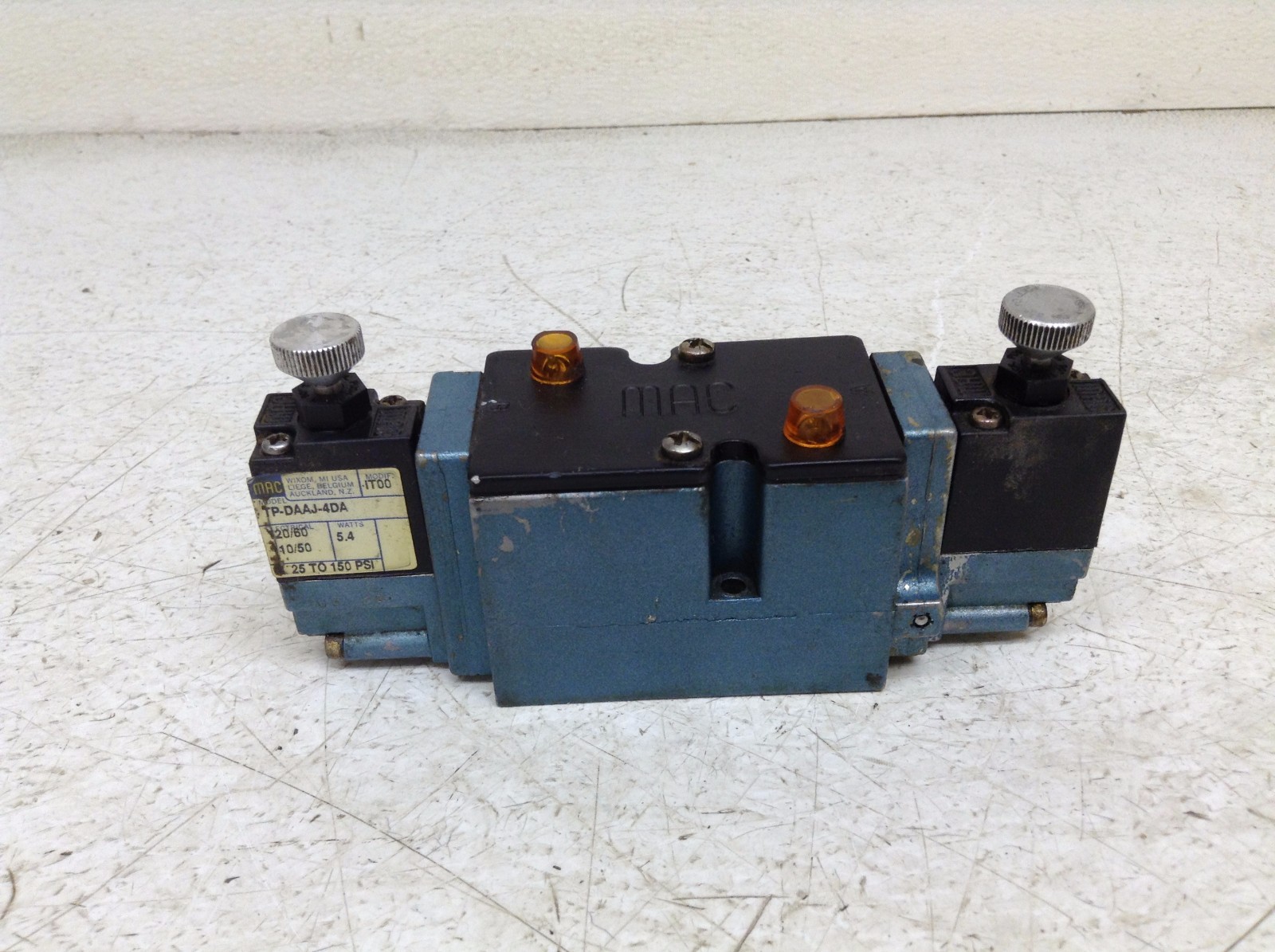 MAC TP-DAAJ-4DA 82A-BC-CAA-TP-DAAP-4DA Valve TPDAAJ4DA 82ABCCAATPDAAP4DA