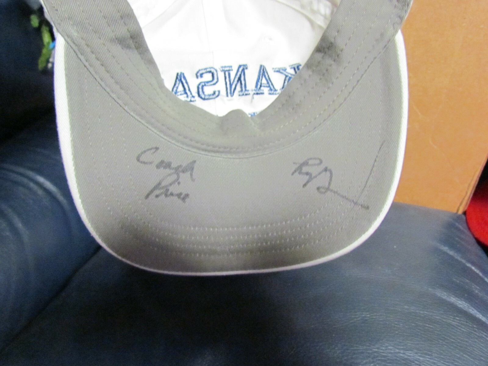 Kansas JayHawks Team Signed Baseball Hat