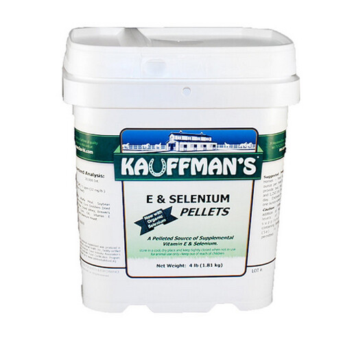 Vitamin E & Selenium Equine Supplement Pellets 4 Lbs