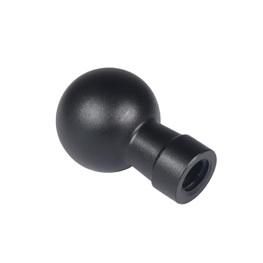 Aluminum 17MM Ball Head Mount 1/4 Inch Screw Male Female Adapter Action