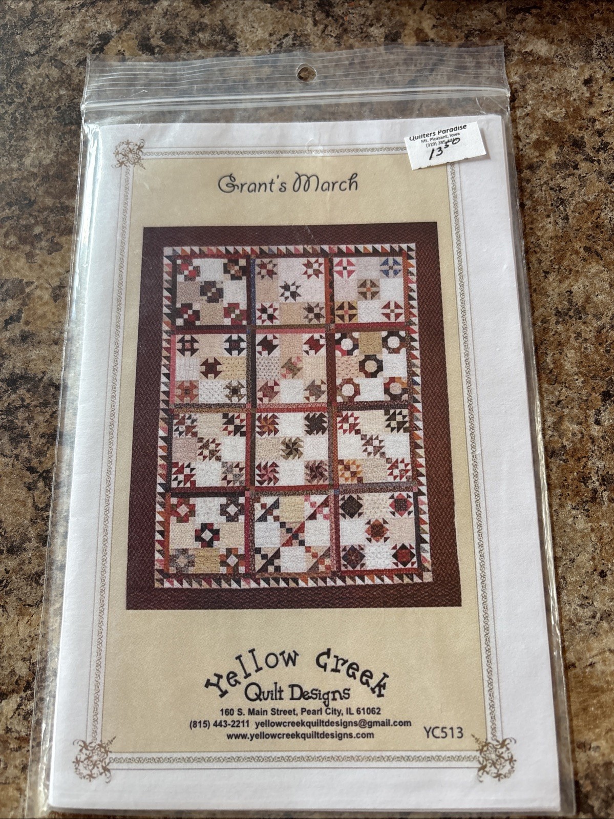 Grants March Yellow Creek Quilt Designs