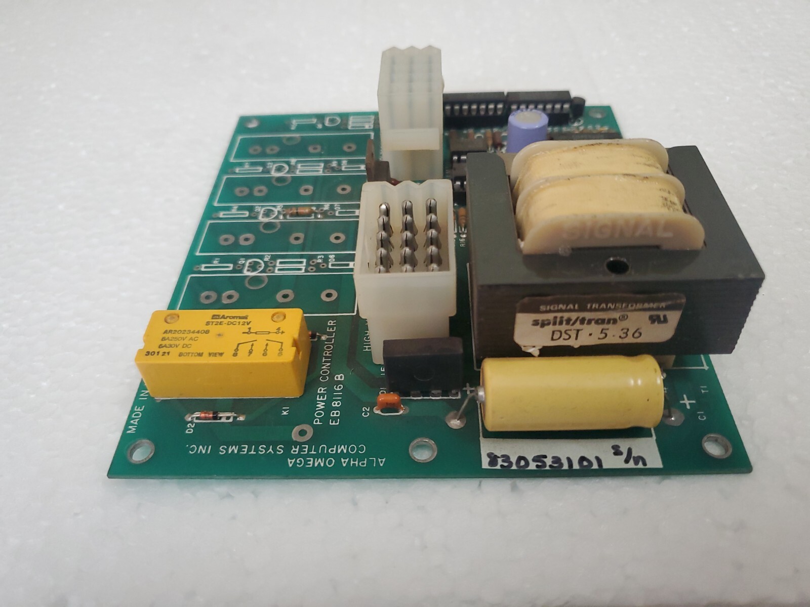 Alpha Omega EB-8116-B Computer Systems Power Controller Circuit Card