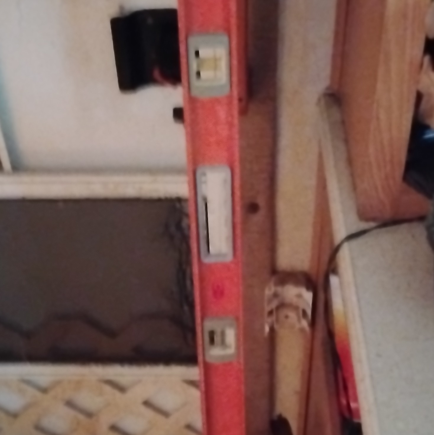 Johnson Level Standard Spirit Level, Aluminum, Orange Used Measuring Tool