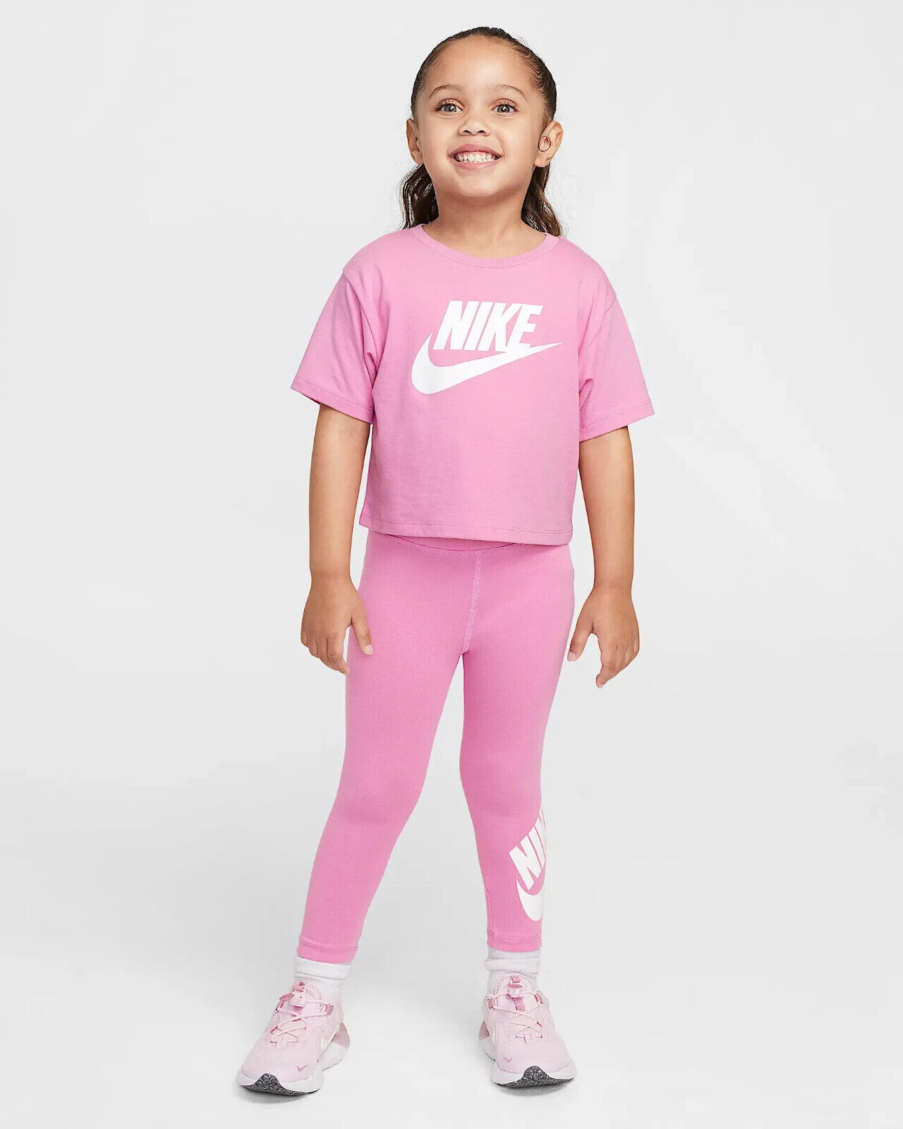 Nike Club Girl Toddler Leggings Pink, size 4T