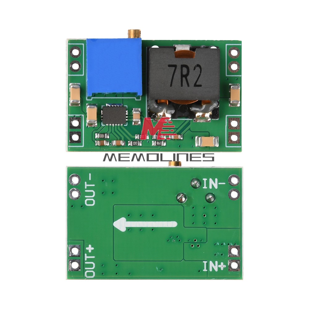 DC-DC Adjustable Step-Down Power Supply Module 4.5~36V to 5V/12V/24V 5.6A Max