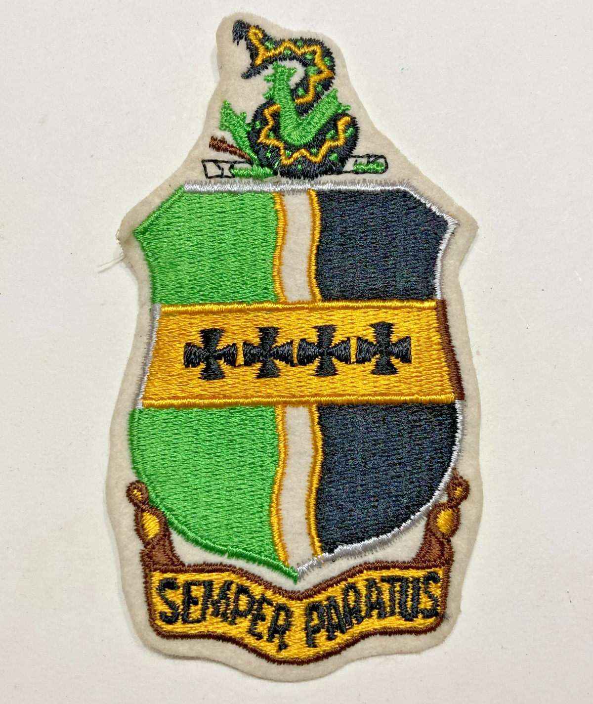 WW2 US Army Air Force 9th Bomb Group Wool Patch 5"