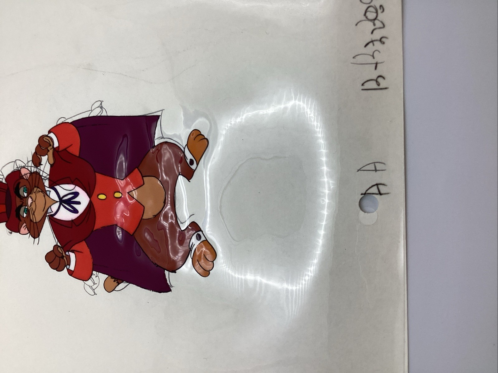 Cat R Waul Animation Cell