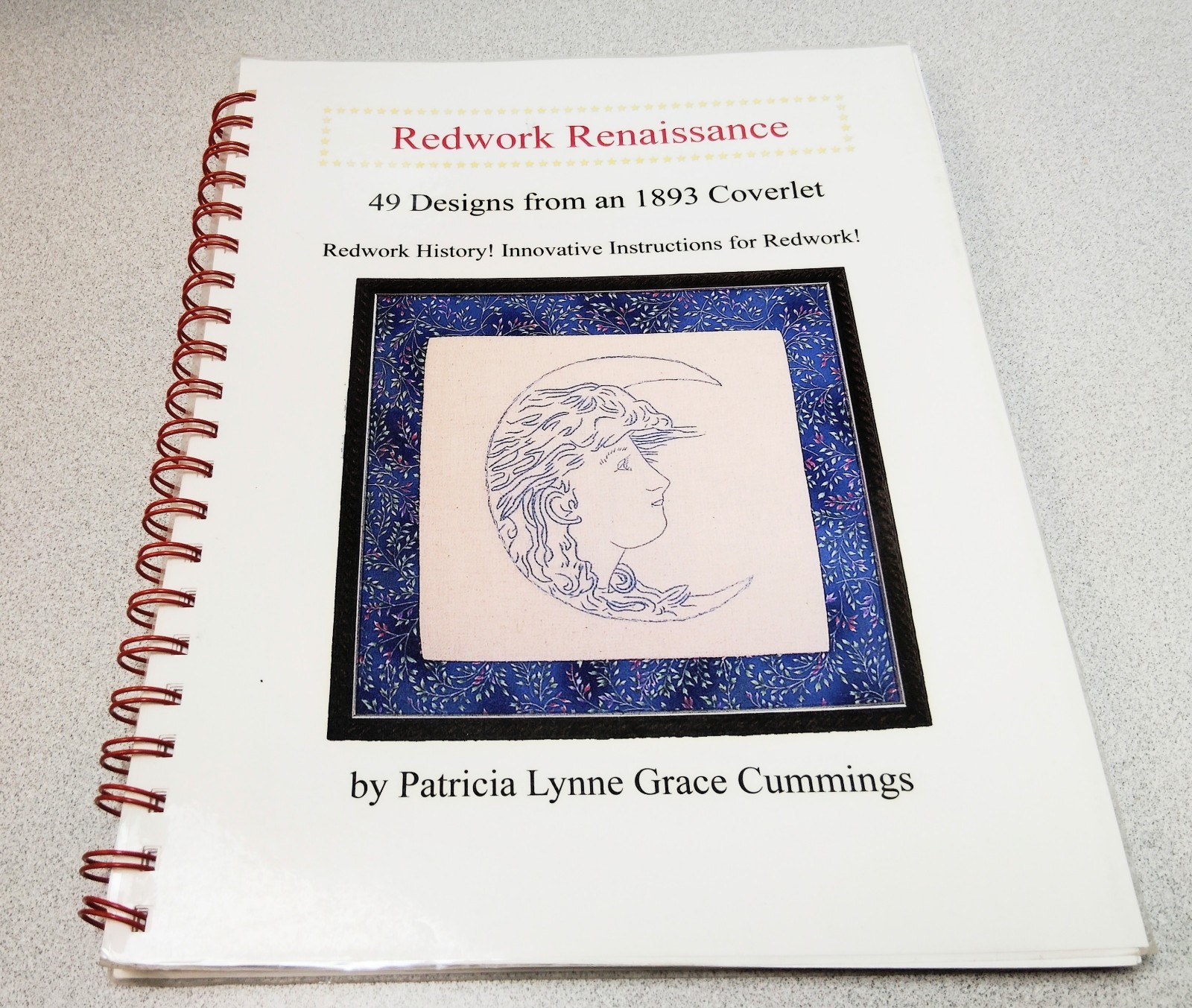 Redwork Renaissance 49 Designs 1893 Coverlet Patricia Cummings Quilt