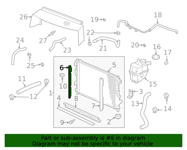 Genuine GM Side Seal 22664732