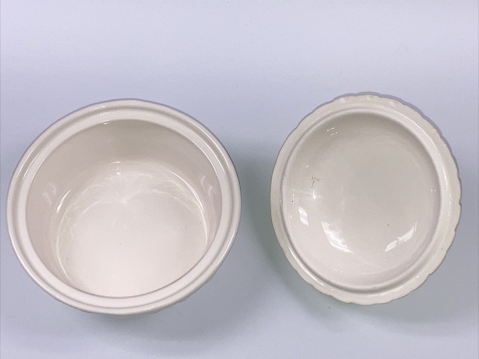 Elizabeth Arden Ceramic Basket Fruit Covered Dish Japan