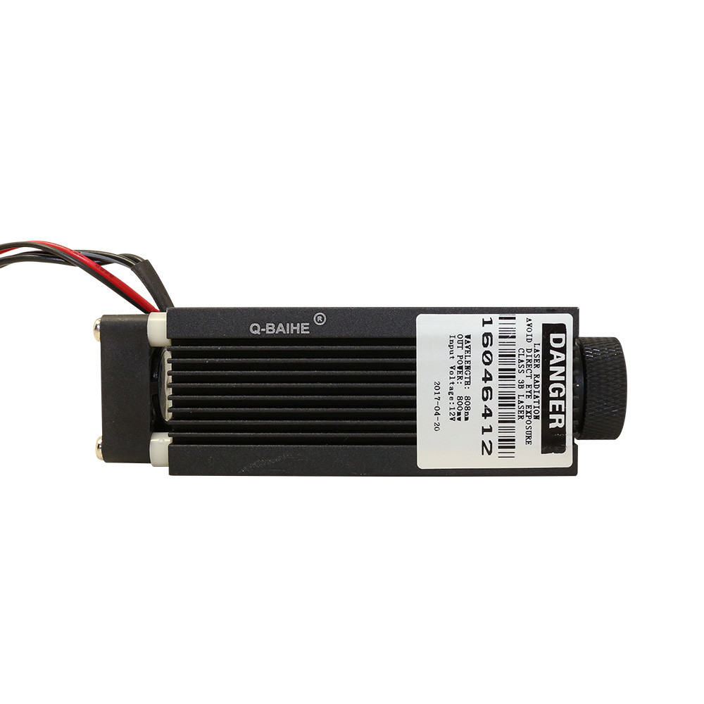 808nm 800mw 12V Dot Infrared Diode Laser Module Adjustable with Driver Out