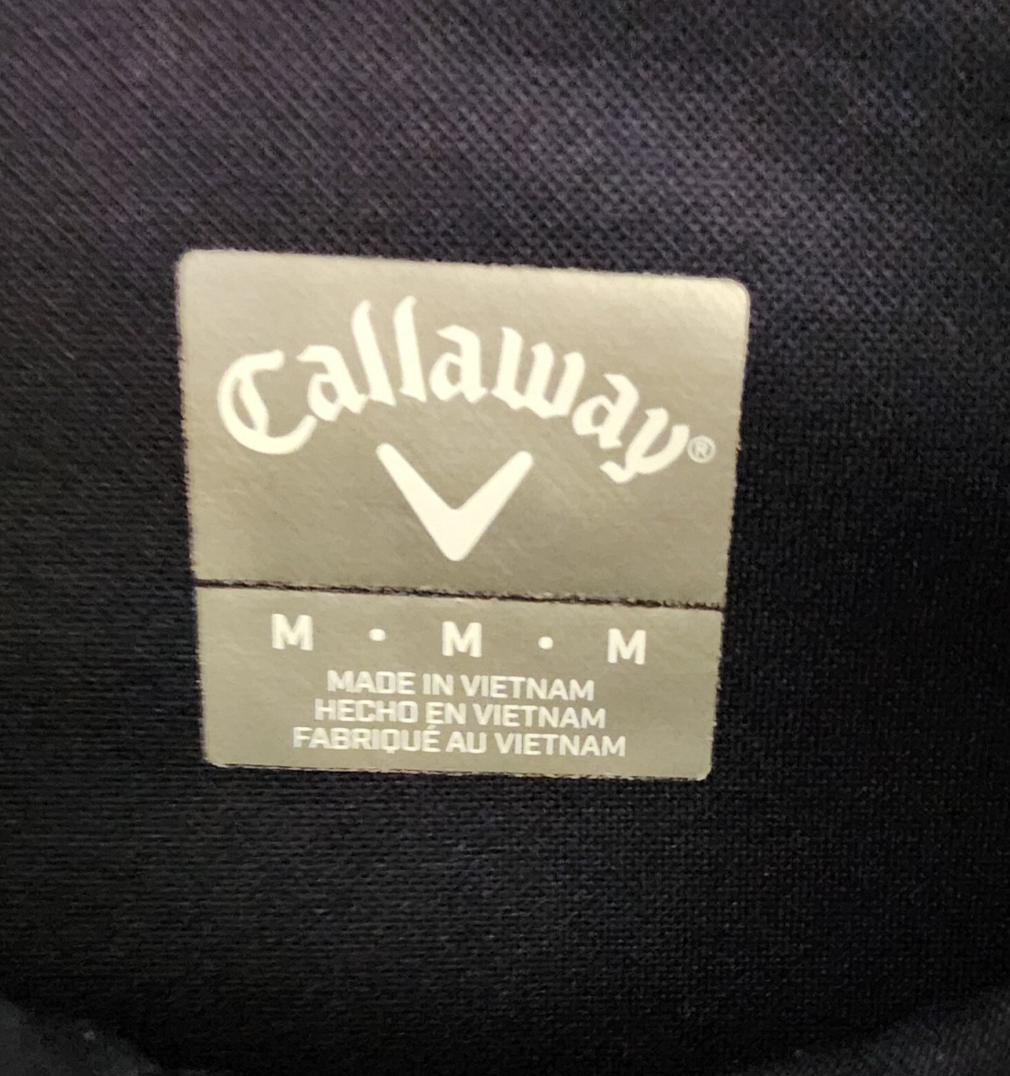 MENS CALLAWAY 1/2 ZIP GOLF PULLOVER ~ MEDIUM