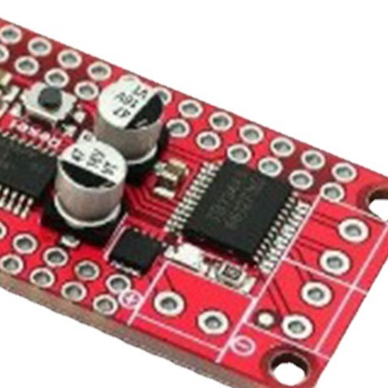 Efficient Double Motors Driver Board Utilizing TB6612 and PCA9685 Chip for DIY