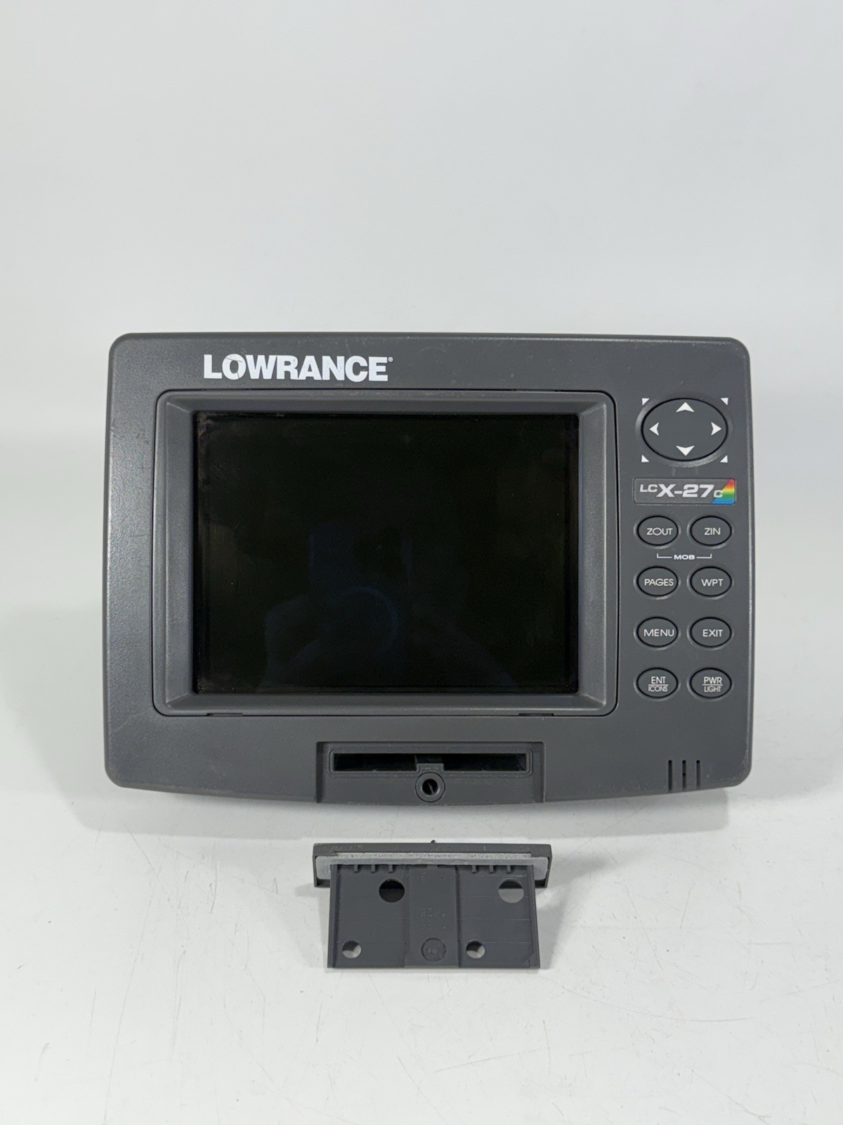 Lowrance LCX - 27c GPS Chartplotter / Fishfinder Head Unit ~ UNTESTED / AS-IS