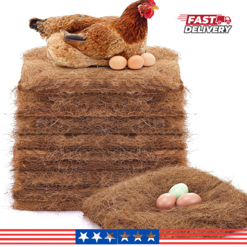 Chicken Nesting Pad Reusable Coop Nest Box Liner for Hens Rabbits