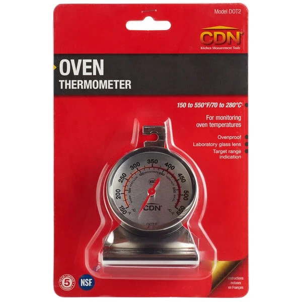 NEW CDN Proaccurate Oven Thermometer - Large Dial - NSF Certified