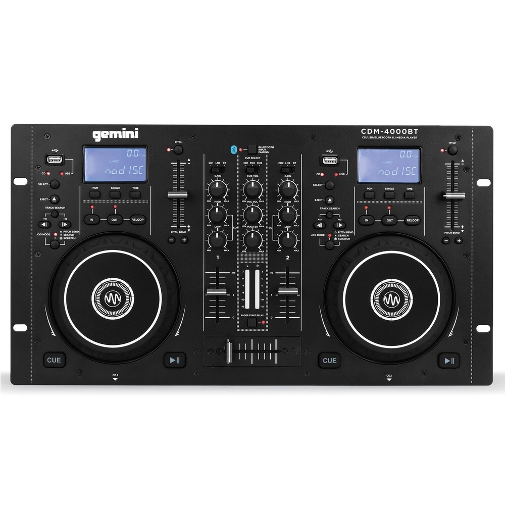 Gemini CDM-4000BT CD Mixer BT Combo Player
