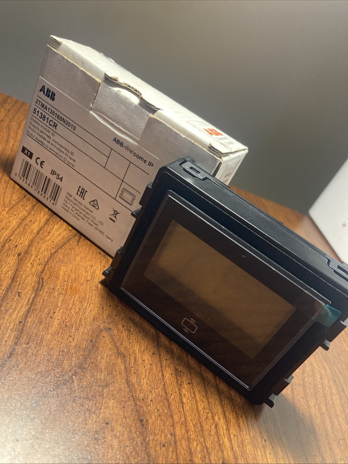*NEW* ABB 51381CR 2TMA130160N0010 - LCD Display module with ID card reader
