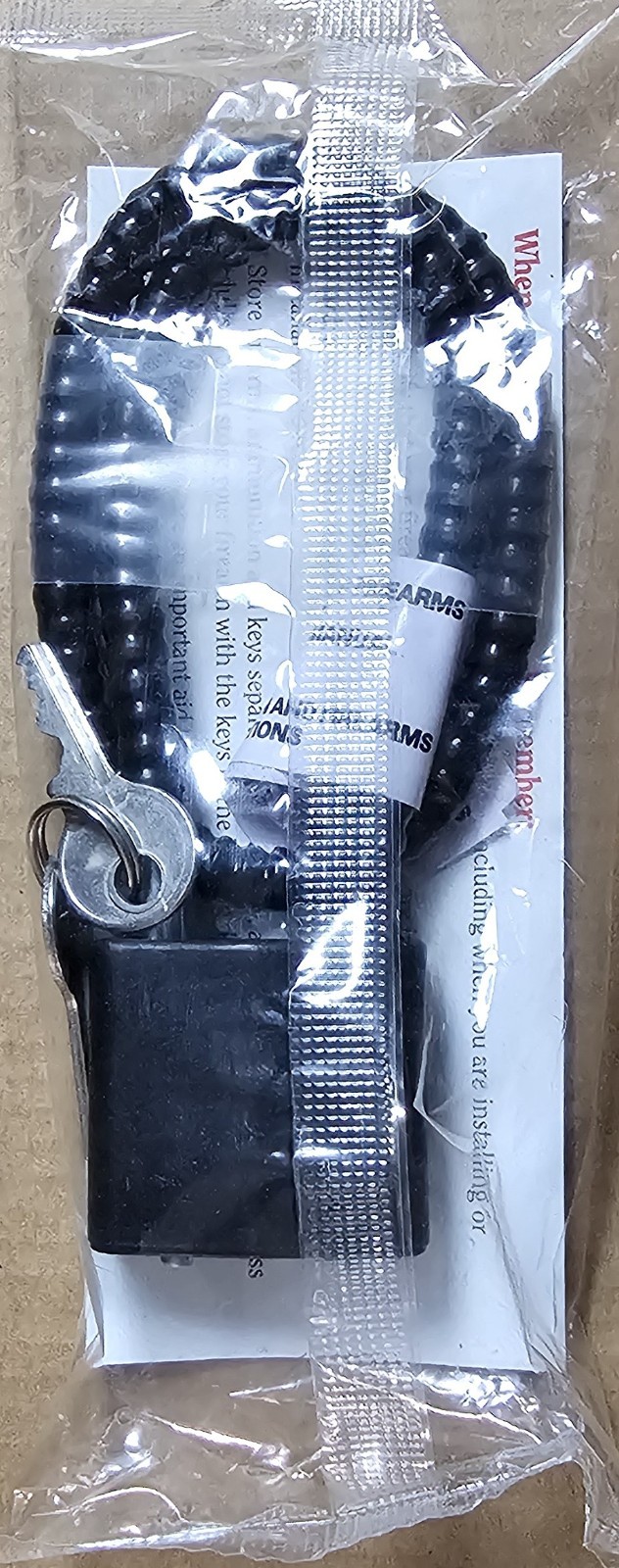 Firearm Cable Gun Locks