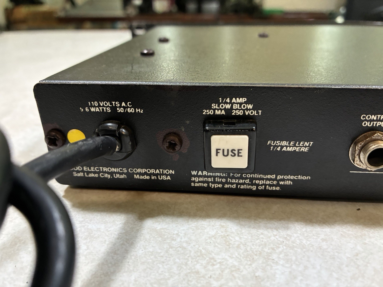 Audio Logic MT44 Quad Noise Gate Rack Unit – WORKS