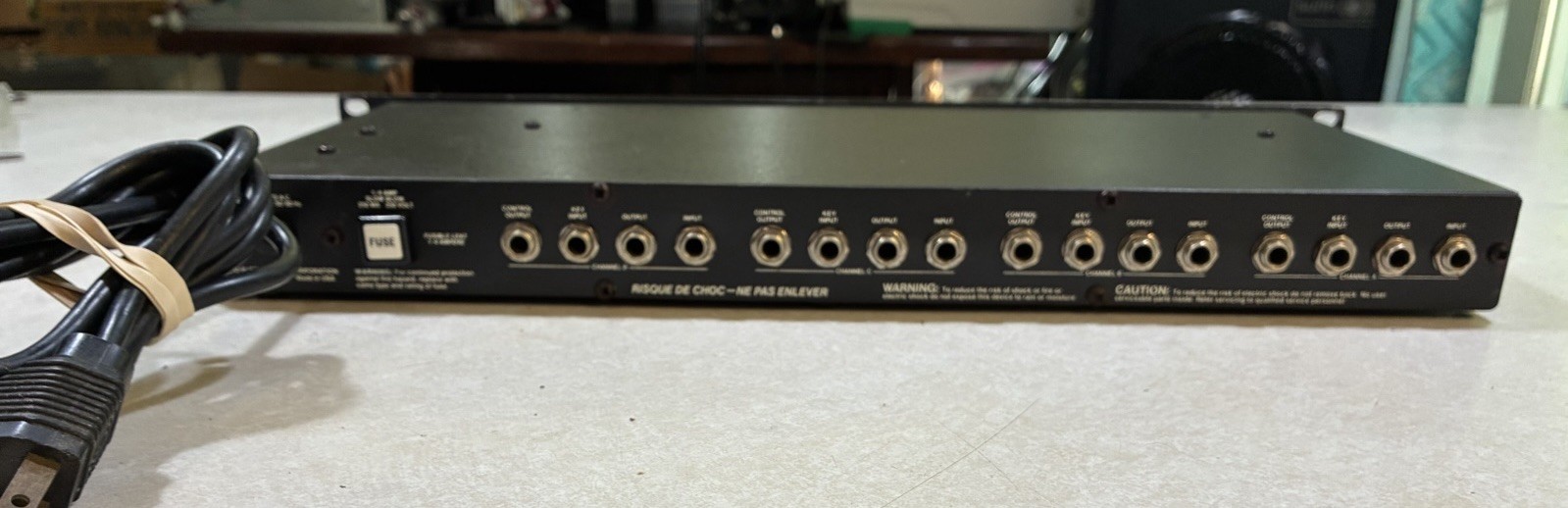 Audio Logic MT44 Quad Noise Gate Rack Unit – WORKS