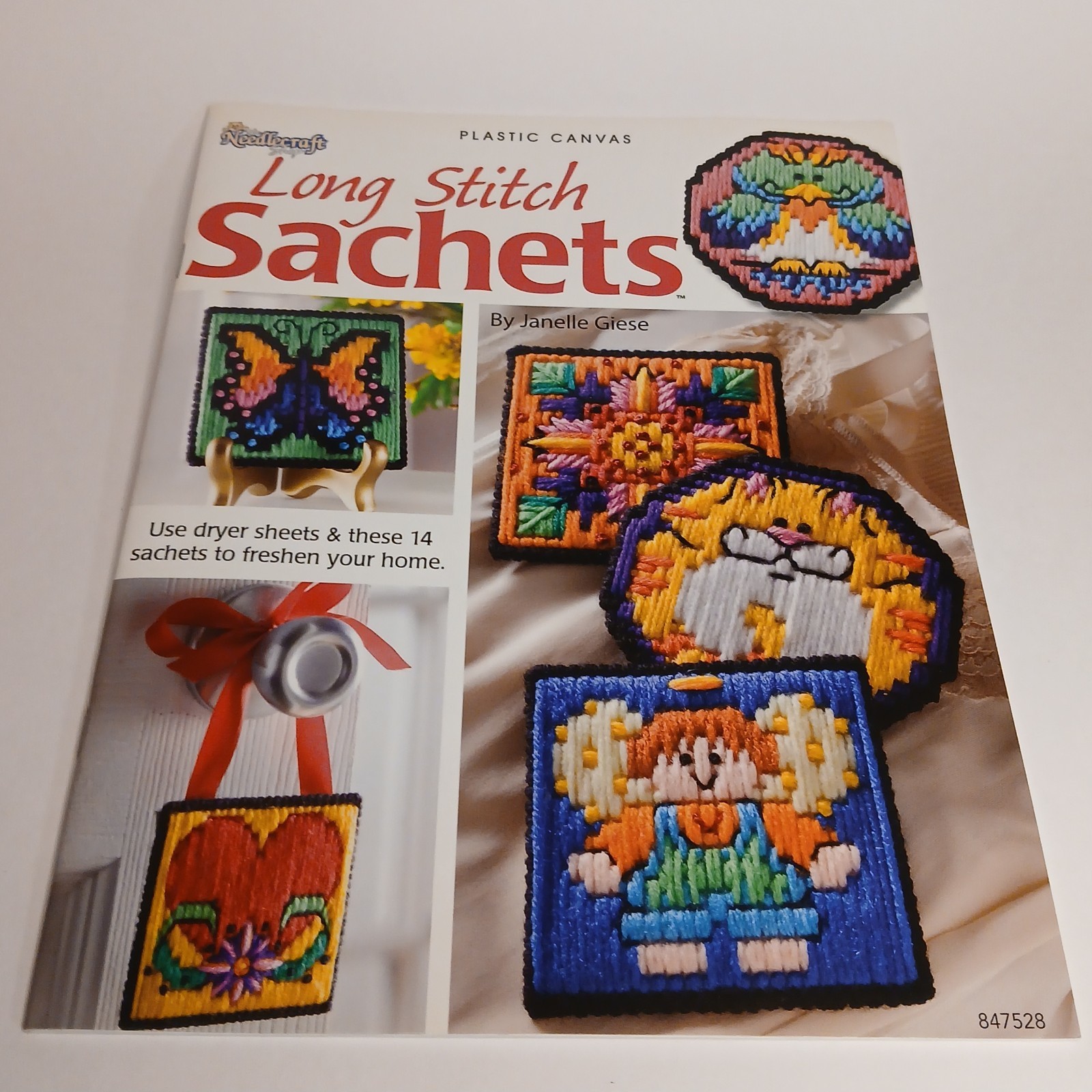Needlecraft Shop Plastic Canvas Long Stitch Sachets By Janelle Glese 14 Designs