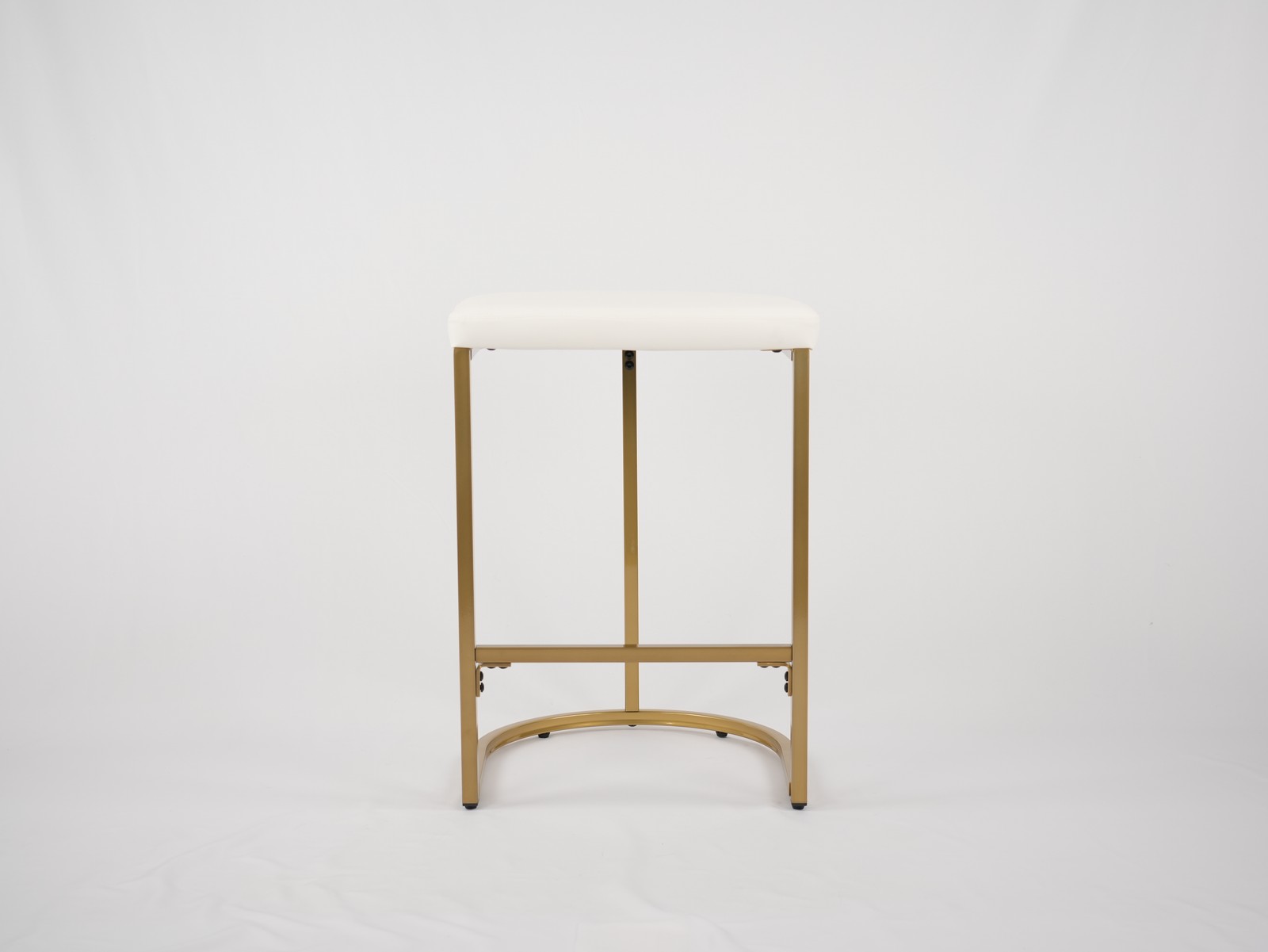 Hengming Bar Stool-Fully disassembled KD Iron Frame-PU, suitable for use in re
