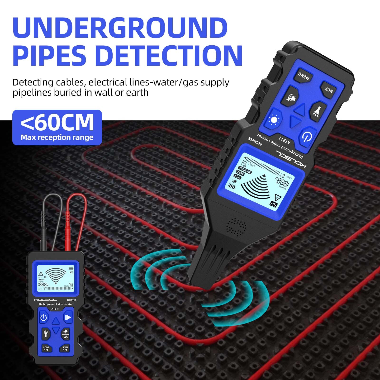 NOYAFA NF-826 Network Tracking Device Wire Circuit Breaker Cable Tester