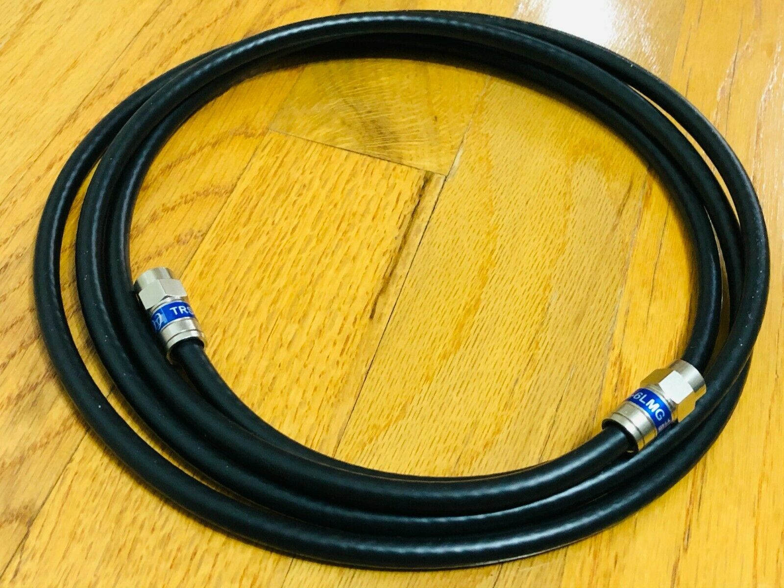 1Ft 2Ft 3 Ft 4 Ft 5 Ft 6Ft RG6 RG-6 Coaxial Coax Cable SAT CATV HDTV BLACK/WHITE