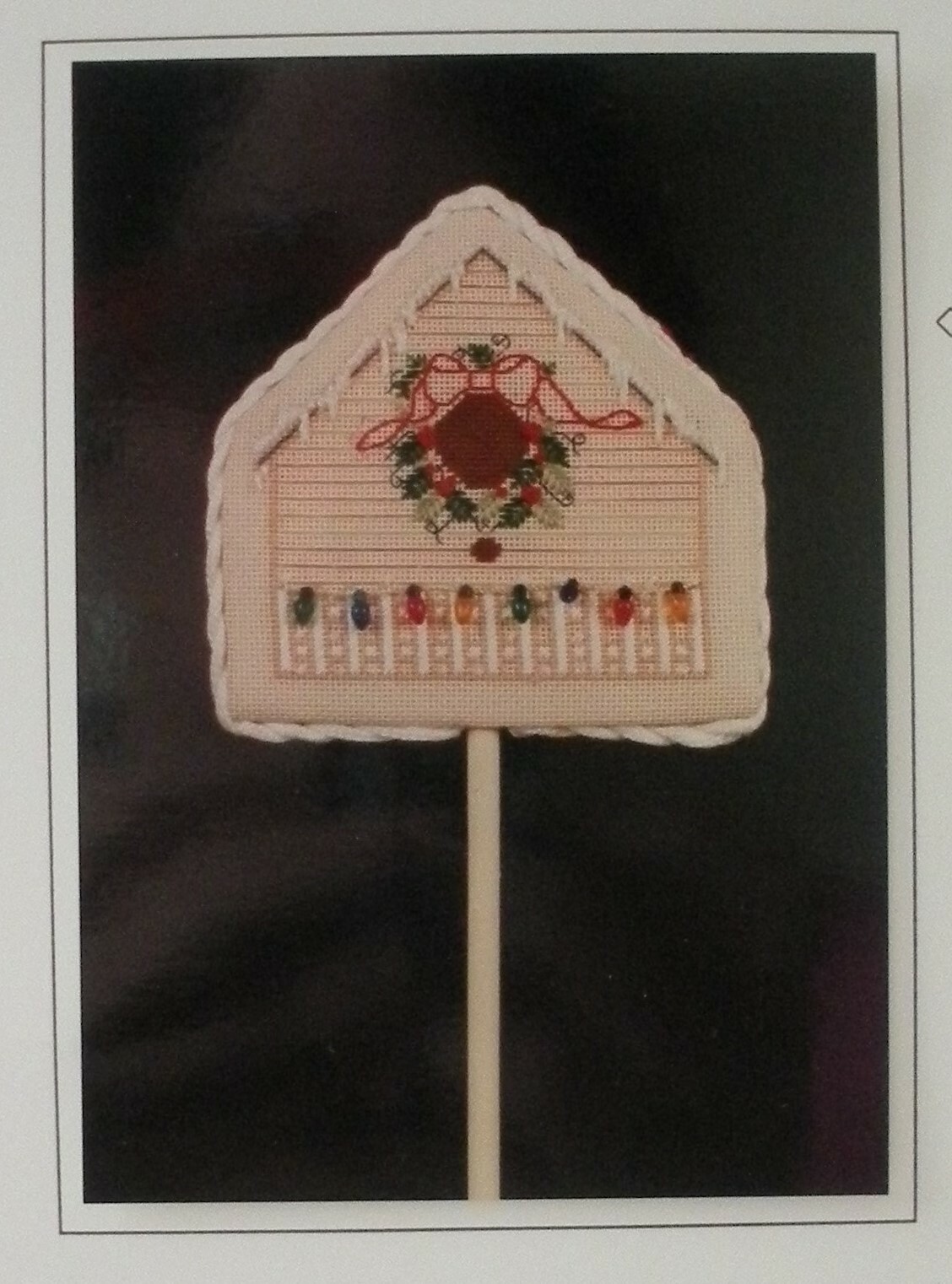 Needlepoint Pattern Cardinal Nest Cheryl Schaeffer Fleur de Paris 1995