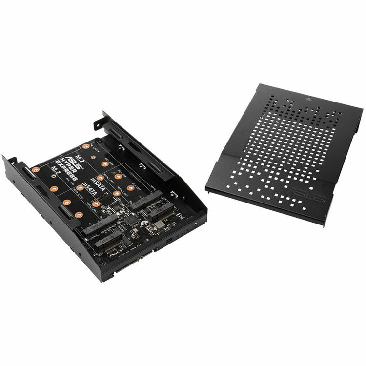 ASUS Hyper Express M.2/mSATA Enclosure 10Gb/s Interface Hardware RAID Controller