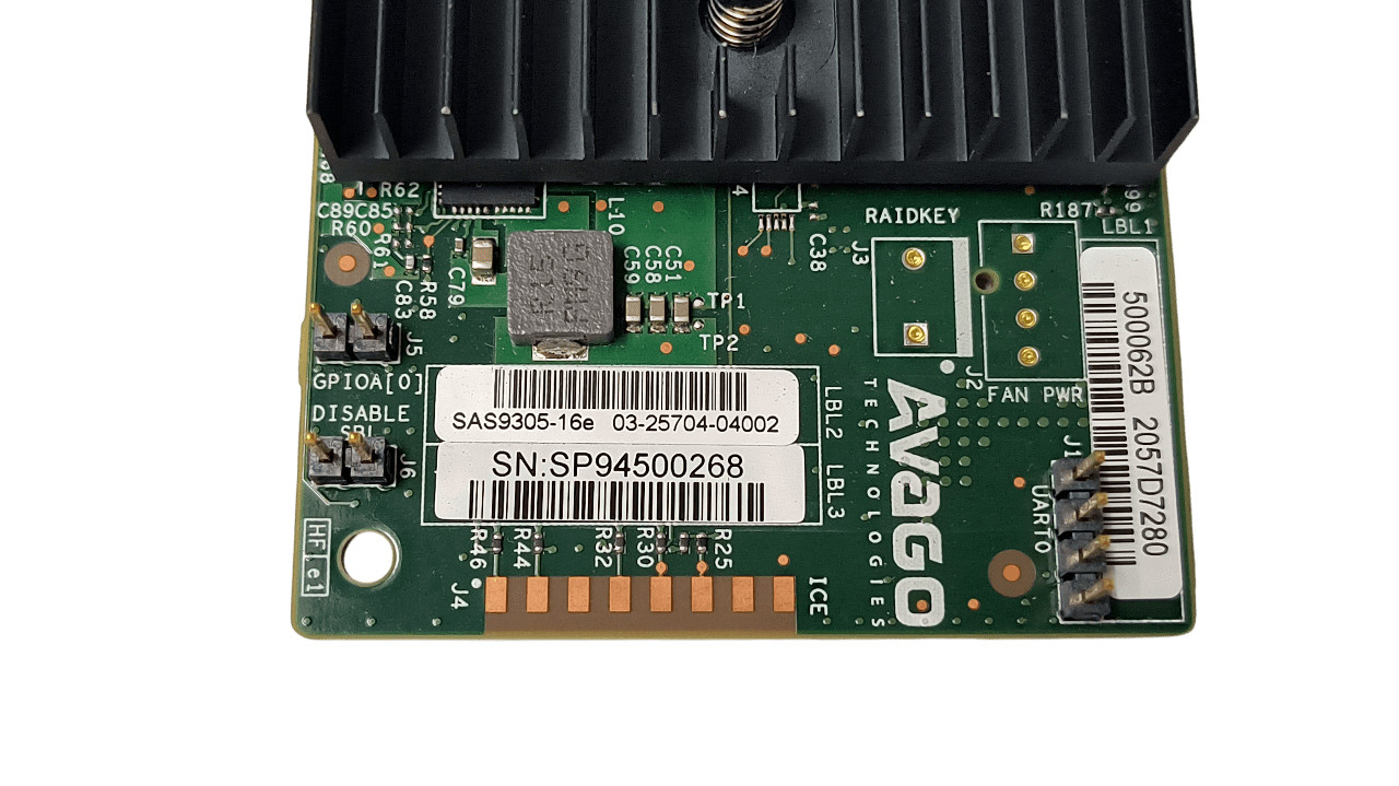 Dell 0VYM4 Avago SAS9305-16e 16 Port 12GB HBA Half Height