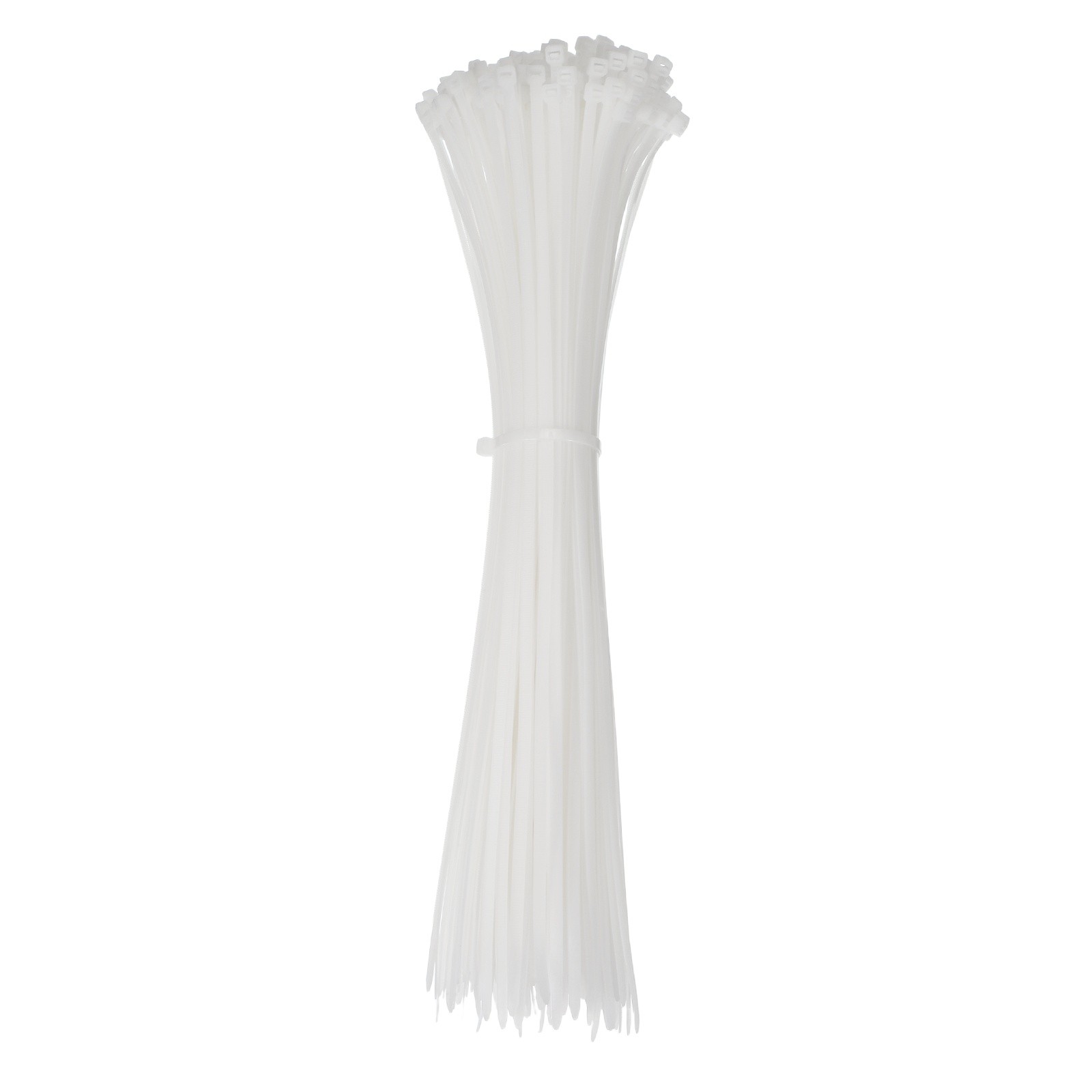 200Pcs 16 Inch x 5.2 mm Zip Ties, Self-Locking Nylon Wire Cable Ties White