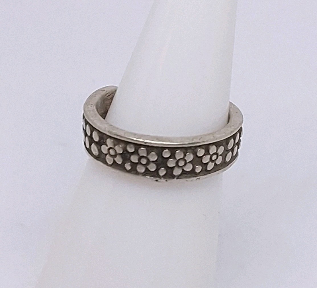 6 pcs Lot Vintage Silver-tone Toe Rings Adjustable