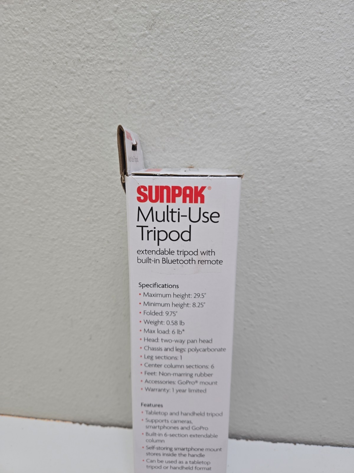 GENUINE Sunpak - Multi-Use 29.5-Inches Tripod ** PLEASE READ DESCRIPTION **