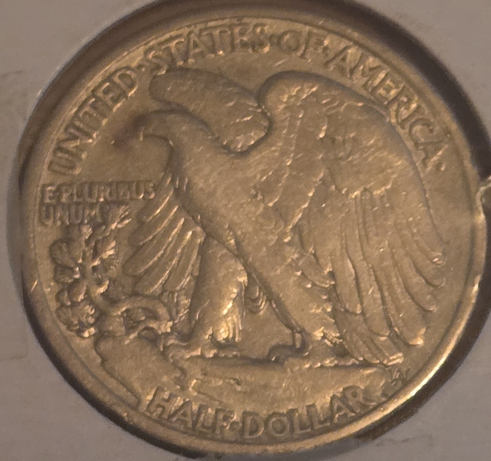 1942 Walking Liberty Half Dollar Circulated