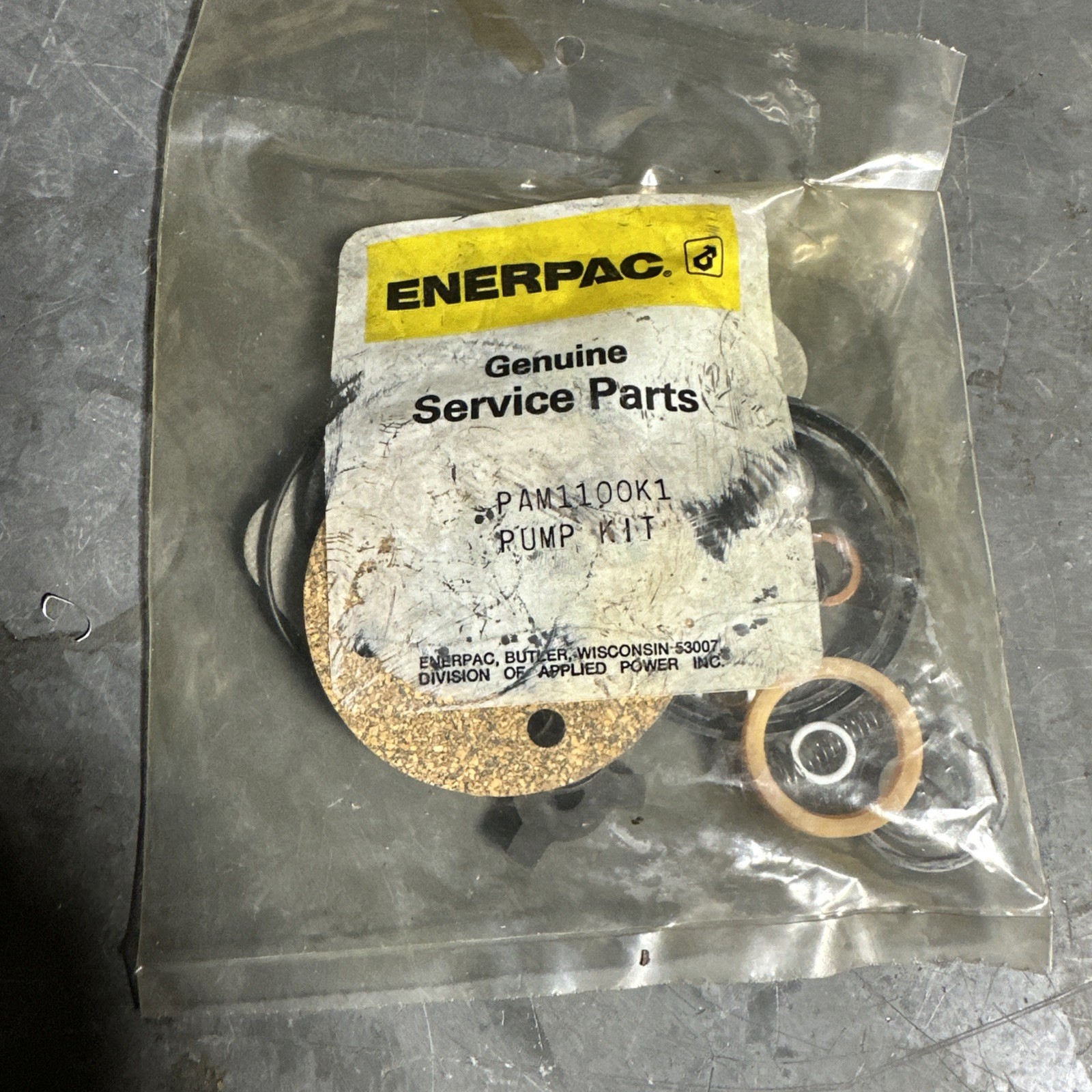NEW OLD STOCK ENERPAC PAM1100K, Pump Repair Kit  OEM
