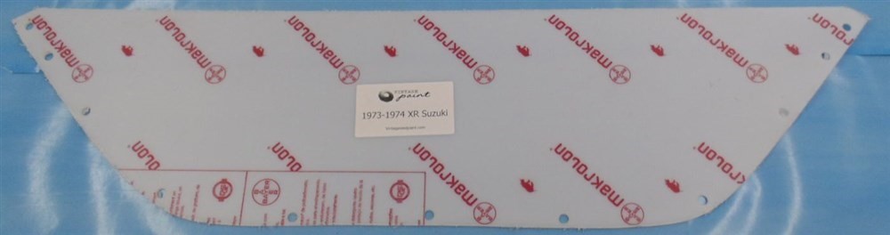 1973 1974 Suzuki XR Vintage Snowmobile New Windshield Custom Style Clear