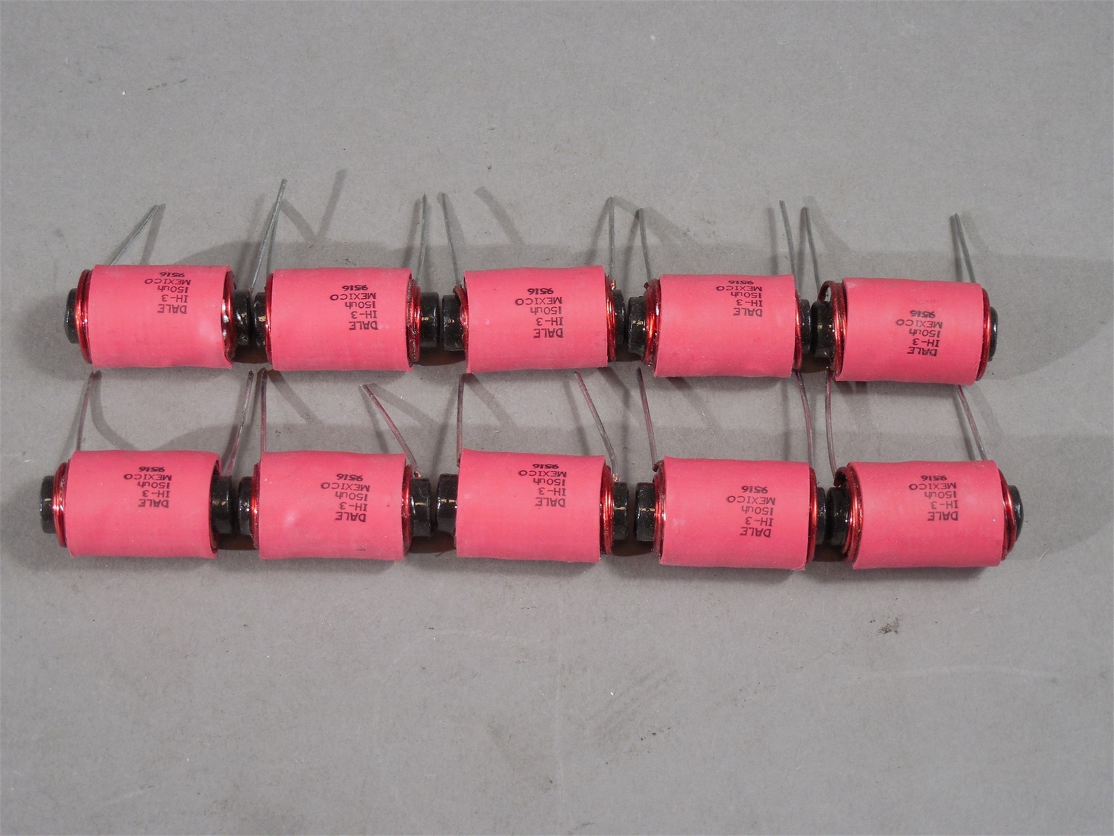 LOT of 10 Dale IH-3 Noise Filters 150uH Lot of 10 pcs