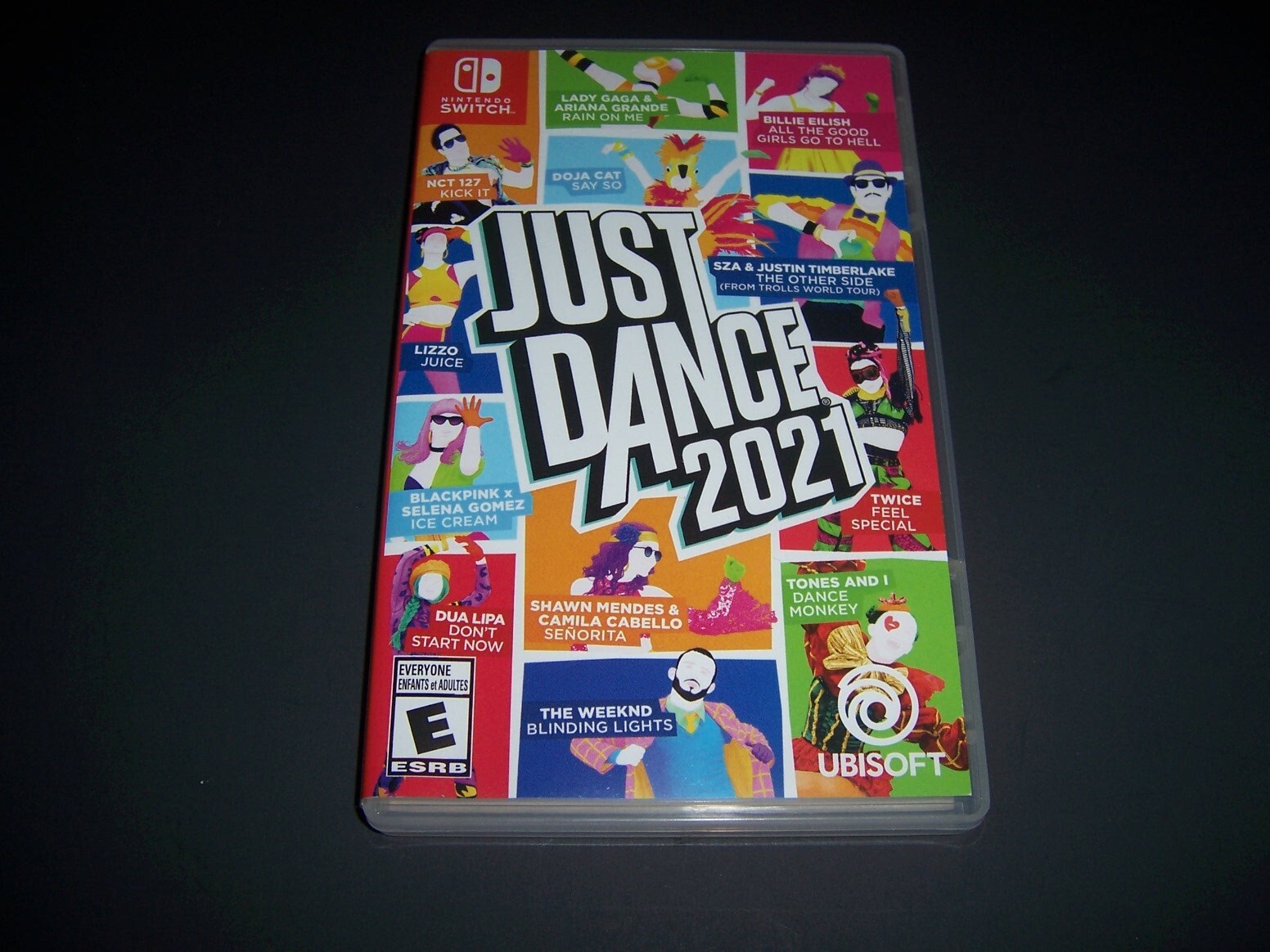 Authentic Replacement Case ONLY for JUST DANCE 2021 - Nintendo Switch Box