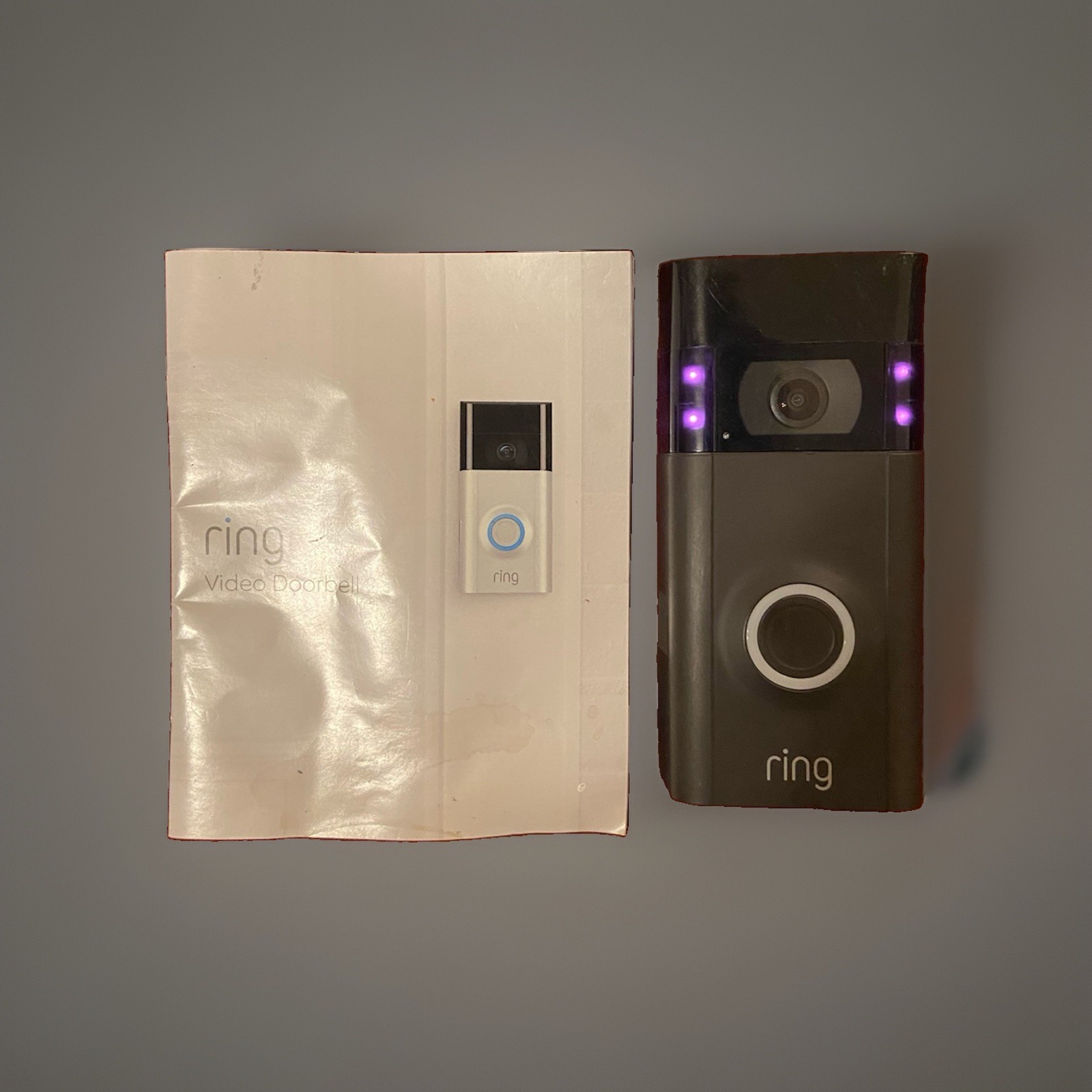 Ring Video Doorbell 2nd Gen Wireless 5UM5E5 w/Rechargeable Battery