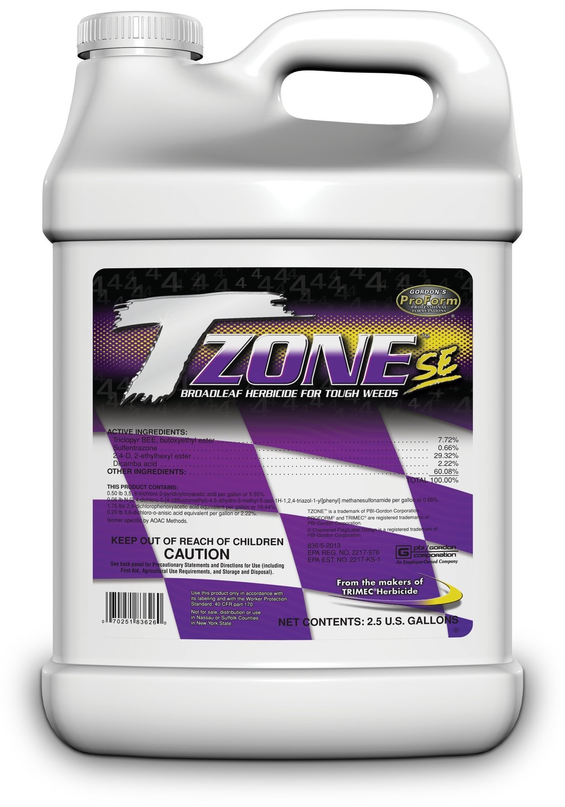 T-Zone SE Broadleaf Herbicide - Gallon - 1 Gallon