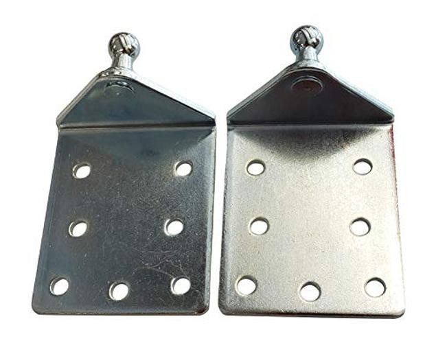 Hatchlift Universal Gas Shock Mounting Bracket - Heavy-Duty Angle Bracket 2pc
