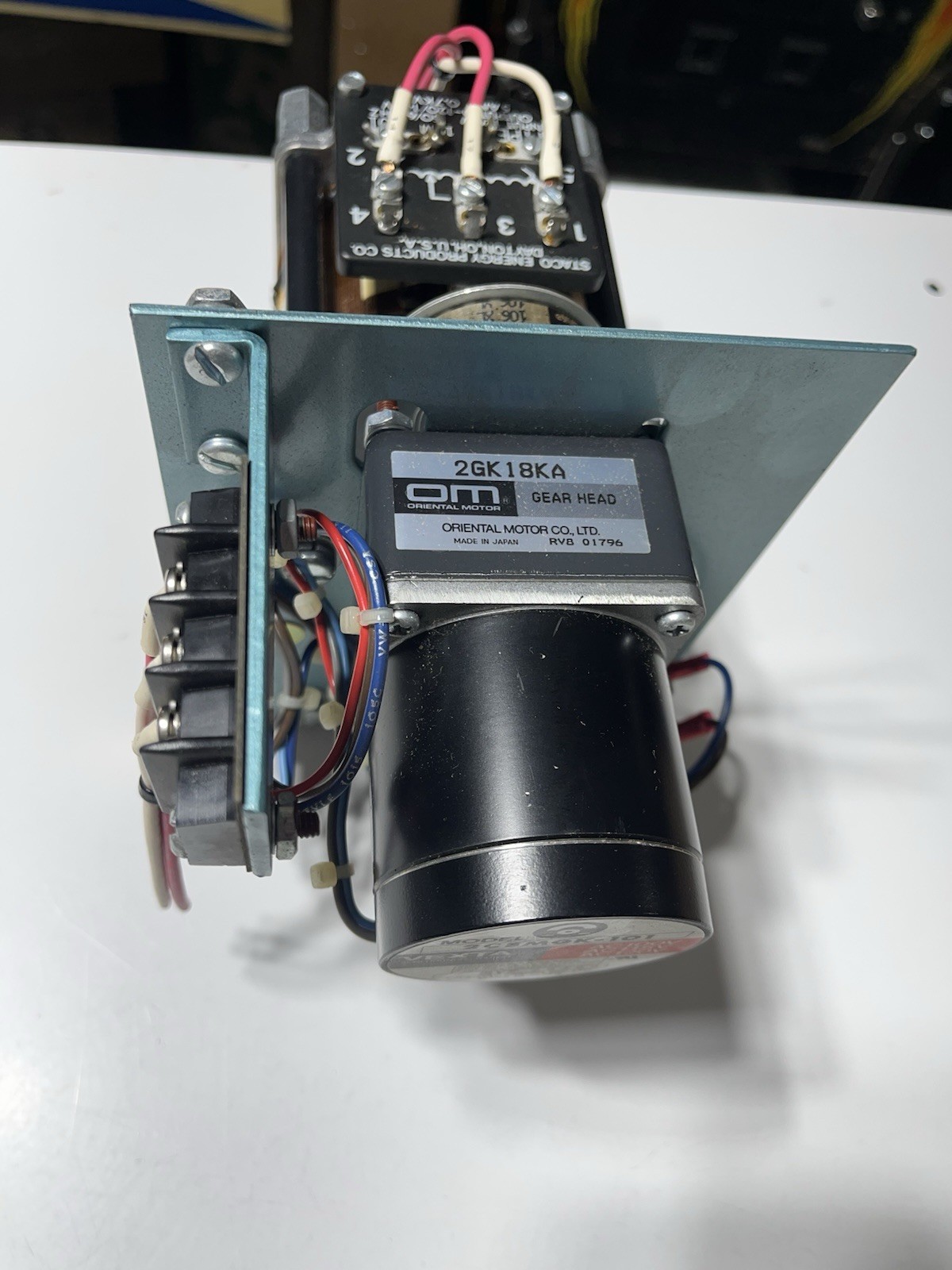 Staco industrial variable motorized transformer model 15M 501