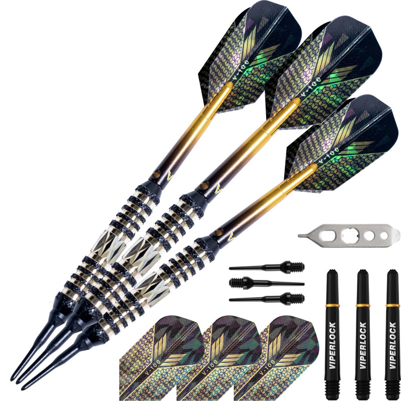 Viper By Gld Products Viper Wizard Soft Tip Darts Brass Alloy Barrels